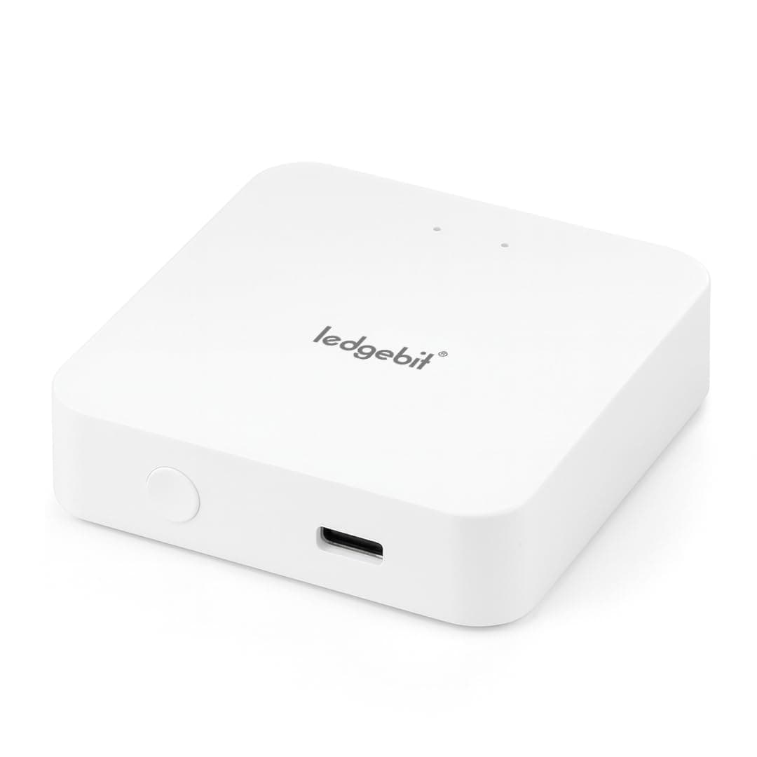 Ledgebit Zigbee & Bluetooth Smart Home Hub – Wi-Fi IoT Gateway, Compatible with Alexa & Google Home | Multi-Protocol Controller for Smart Life Devices