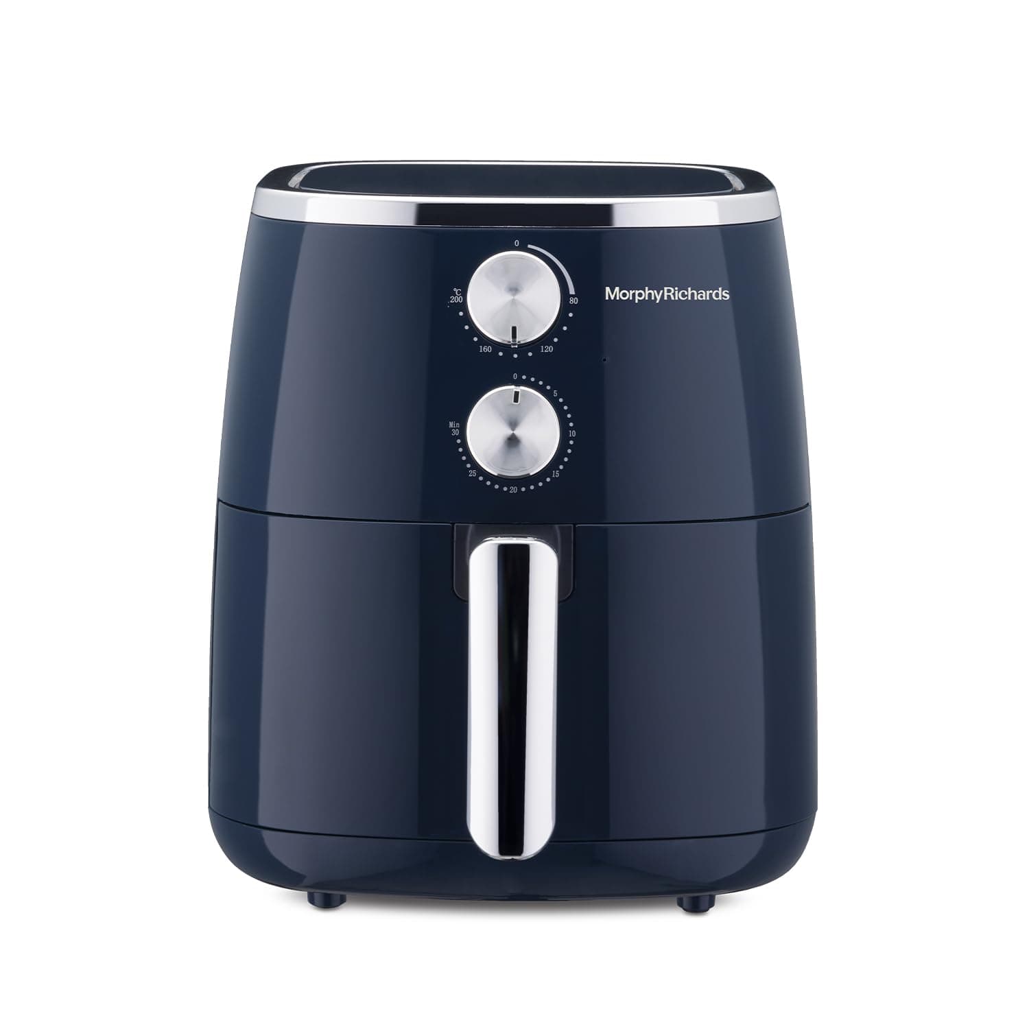 Morphy Richards 5 Litre Classic Crisp Pro Air Fryer|Easy Knob Control|Adjustable Time & Temperature Control|Voltage Fluctuation Protection|Non-stick Coated Basket|2 Year Product Warranty|Blue|1500W