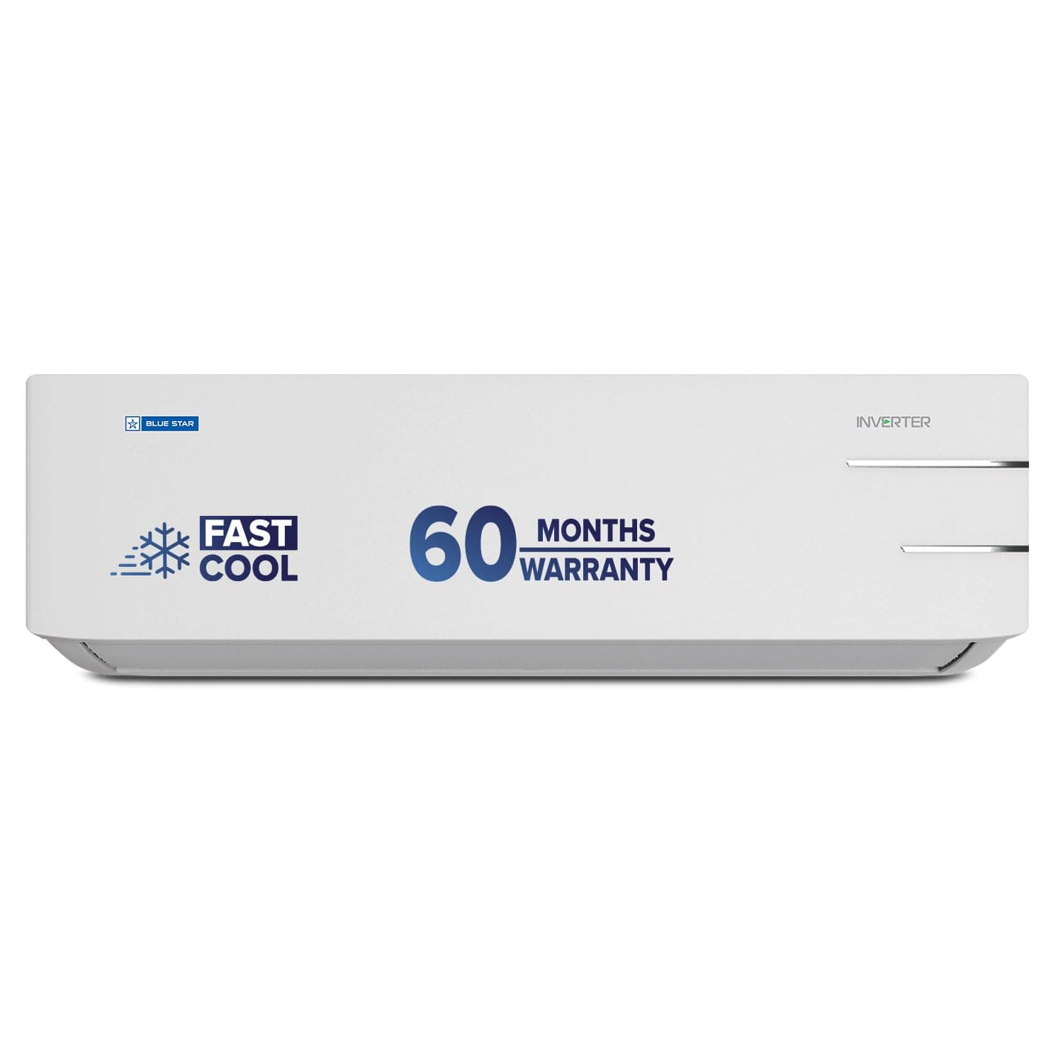 Blue Star 1.5 Ton 3 Star, Inverter Split AC (Copper, 5 in 1 Convertible, Turbo Cool, Energy Saver, Blue Fins, ID318YKU, White)