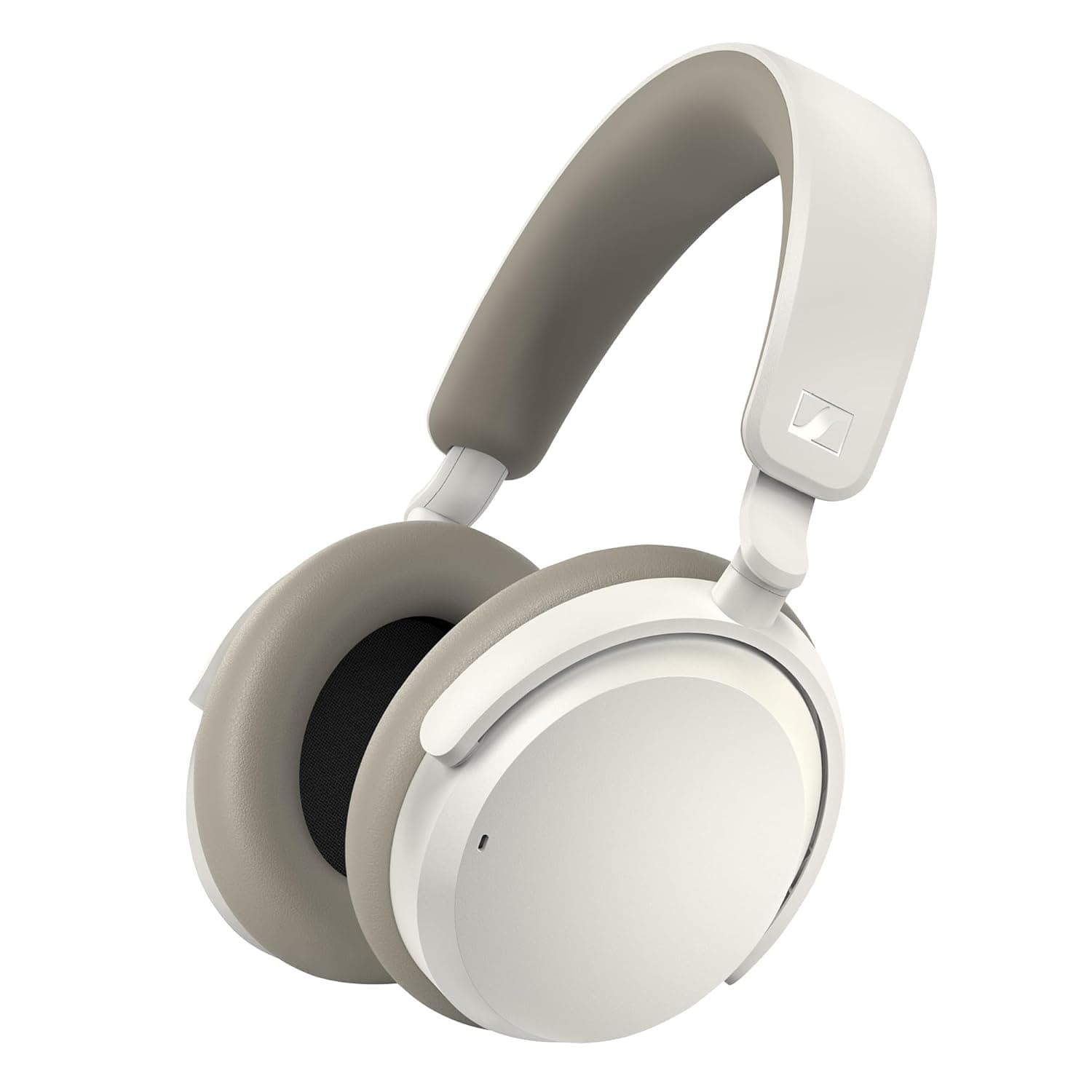 Sennheiser ACCENTUM Wireless Over Ear Headphones, German Design, Hybrid ANC, 50H Battery, Multipoint Connectivity, Crystal Clear Calls, 10 Min Quick Charge = 5Hr Playback, 1Y Warranty, White