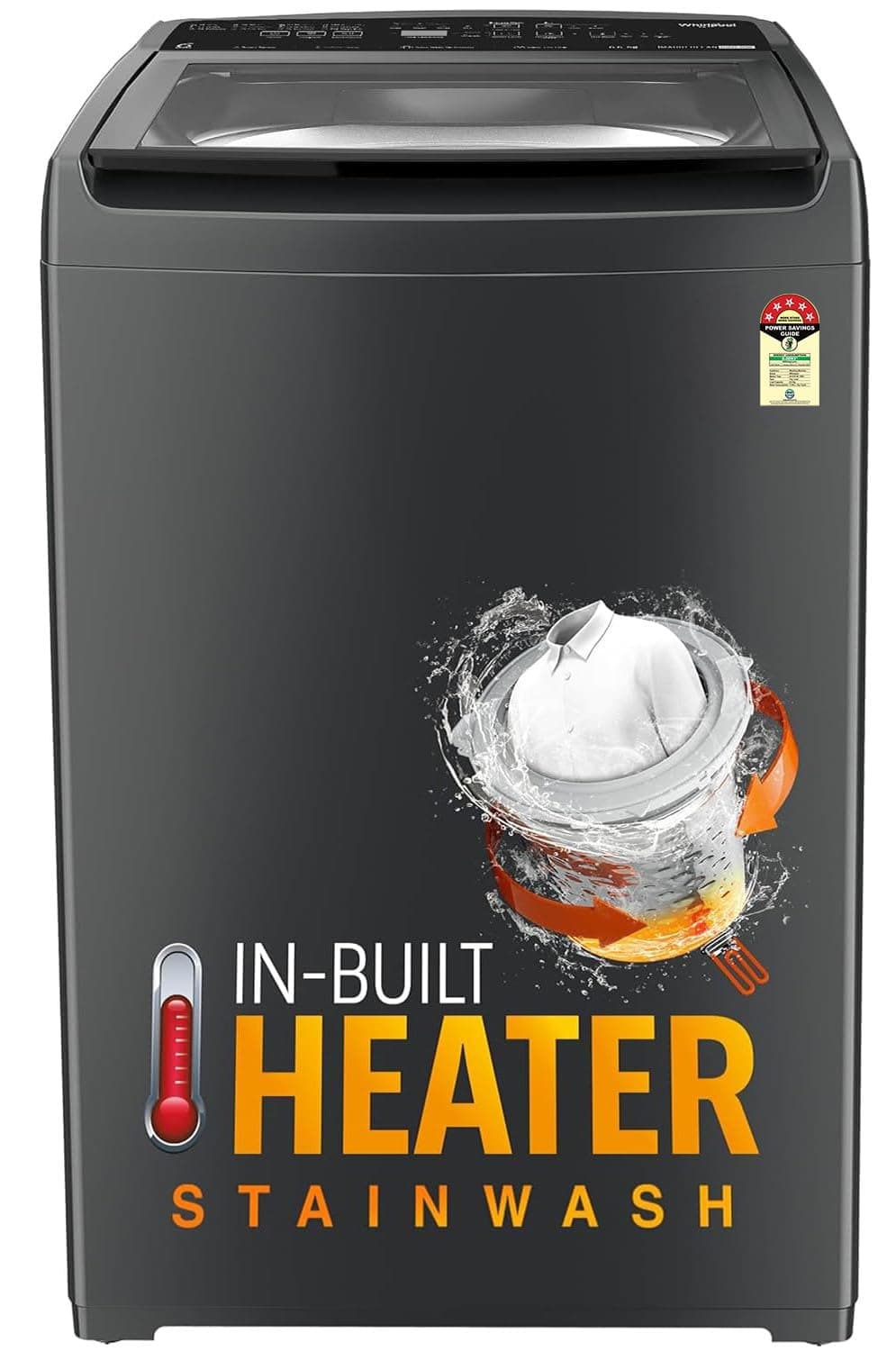 Whirlpool 7.0 Kg 5 Star StainWash Magic Clean Pro Fully Automatic Top Load Washing Machine (MAGIC CLEAN PRO SW 7.0 (H) GREY 10YMW with In-Built Heater)