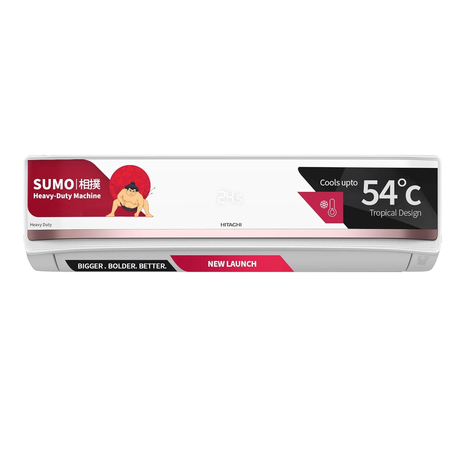 Hitachi 1.5 Ton 3 Star Heavy Duty Smart Inverter Split AC (Copper, Wi-Fi, Long air throw, Smart View Display, ice Clean, Hybrid Convertible, Anti-Bacterial Mesh Filter,RAS.Y319PCDISL, White)