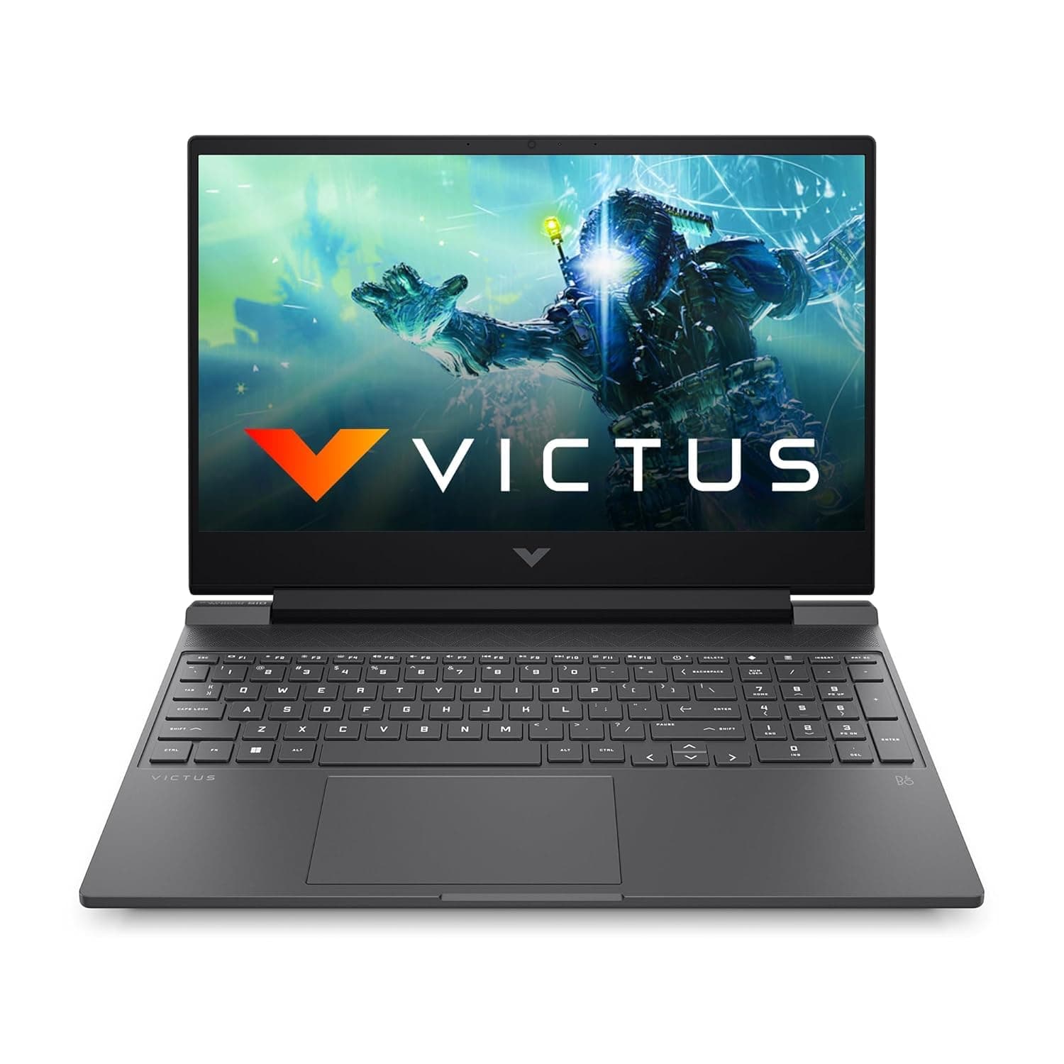 HP Victus Gaming Laptop, AMD Ryzen 5 5600H, 4GB AMD Radeon RX 6500M graphics, 15.6-inch (39.6 cm), FHD, IPS, 144Hz, 8GB DDR4, 512GB SSD, Backlit KB, B&O, Dual speakers (MSO, Silver, 2.37 kg), fb0185AX