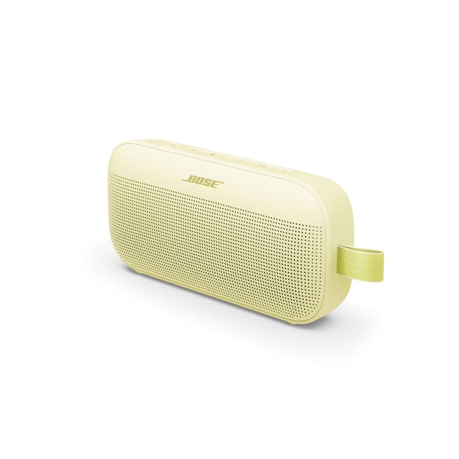Bose SoundLink Flex (2nd Gen) Portable Wireless Bluetooth Speaker Small Powerful for Outdoor Parties, Up to 12H Runtime, IP67 Waterproof and Dustproof, Lemon Yellow