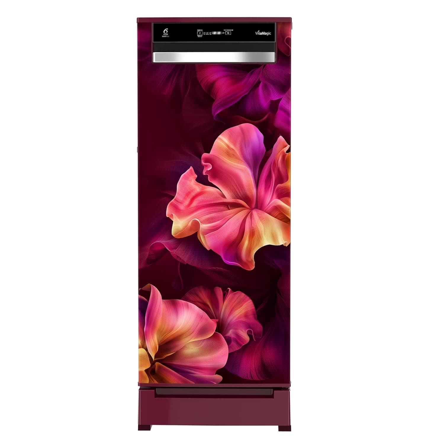 Whirlpool 192 L 4 Star Vitamagic PRO Frost Free Direct-Cool Single Door Refrigerator (215 VMPRO ROY 4S Inv WINE SILK-Z Fridge, Silver, Auto Defrost Technology)