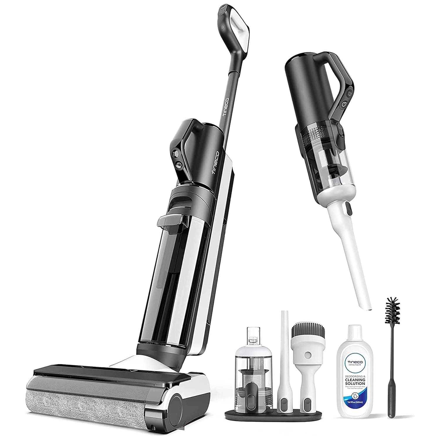 Tineco S5 Combo Cordless Wet & Dry Vacuum Cleaner, Converts to Handvac, Lightweight & Self-Propelled, Hands-Free Self-Cleaning, iLoop Smart Sensor, Tough Stain Removal, Auto Floor Washer