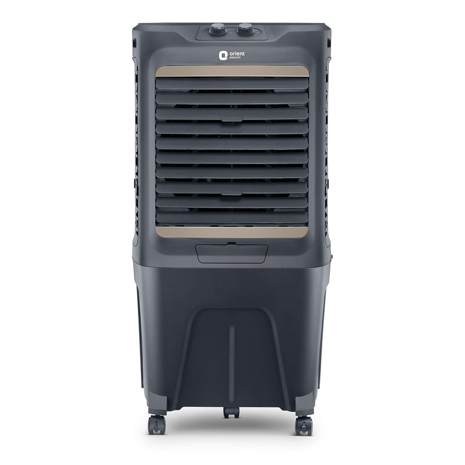 Orient Electric Tornado 88L Desert Air Cooler for home | Densenest Honeycomb Pads | Fully Collapsible Louvers, Inverter Compatible | High Air Delivery | 1 Year Warranty by Orient | Dark Grey