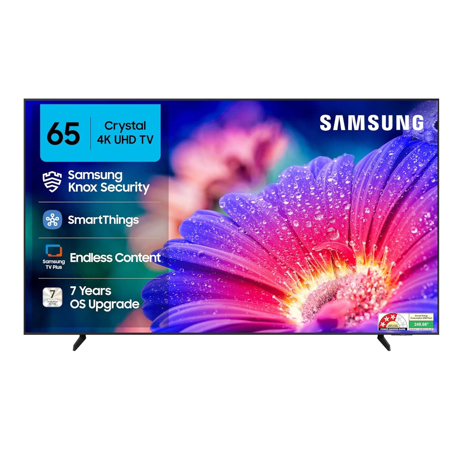 Samsung 163 cm (65 inches) Crystal 4K Vista Ultra HD Smart LED TV UA65UE81AFULXL