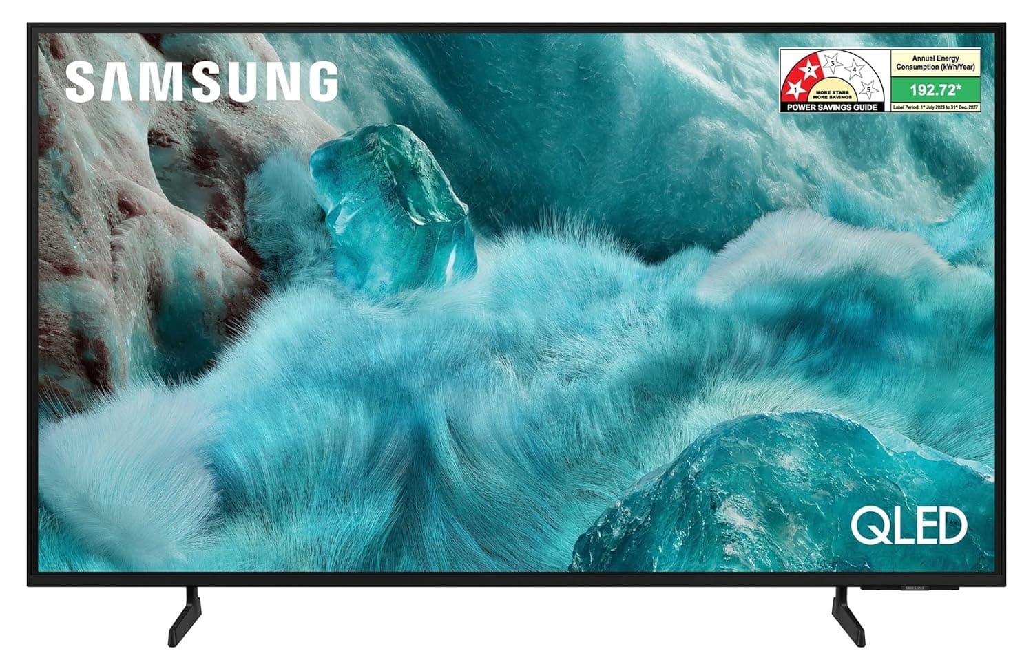 Samsung 138 cm (55 inches) 4K Ultra HD Smart QLED TV QA55Q7FAAULXL (Black)